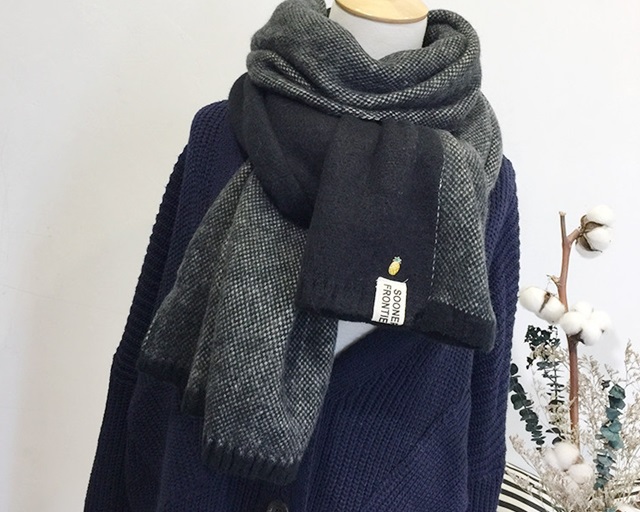 Simple unisex moxibustion Daily Simple Muffler Thi