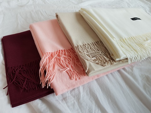 Cashmere 8-color muffler Autumn Winter Simple shaw