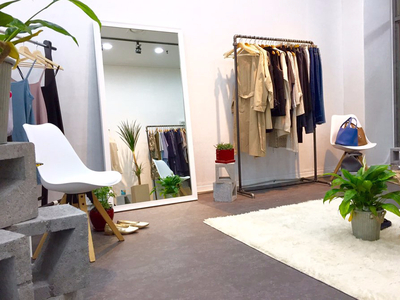 Cotton bending long skirt 2 color 30 women's sh