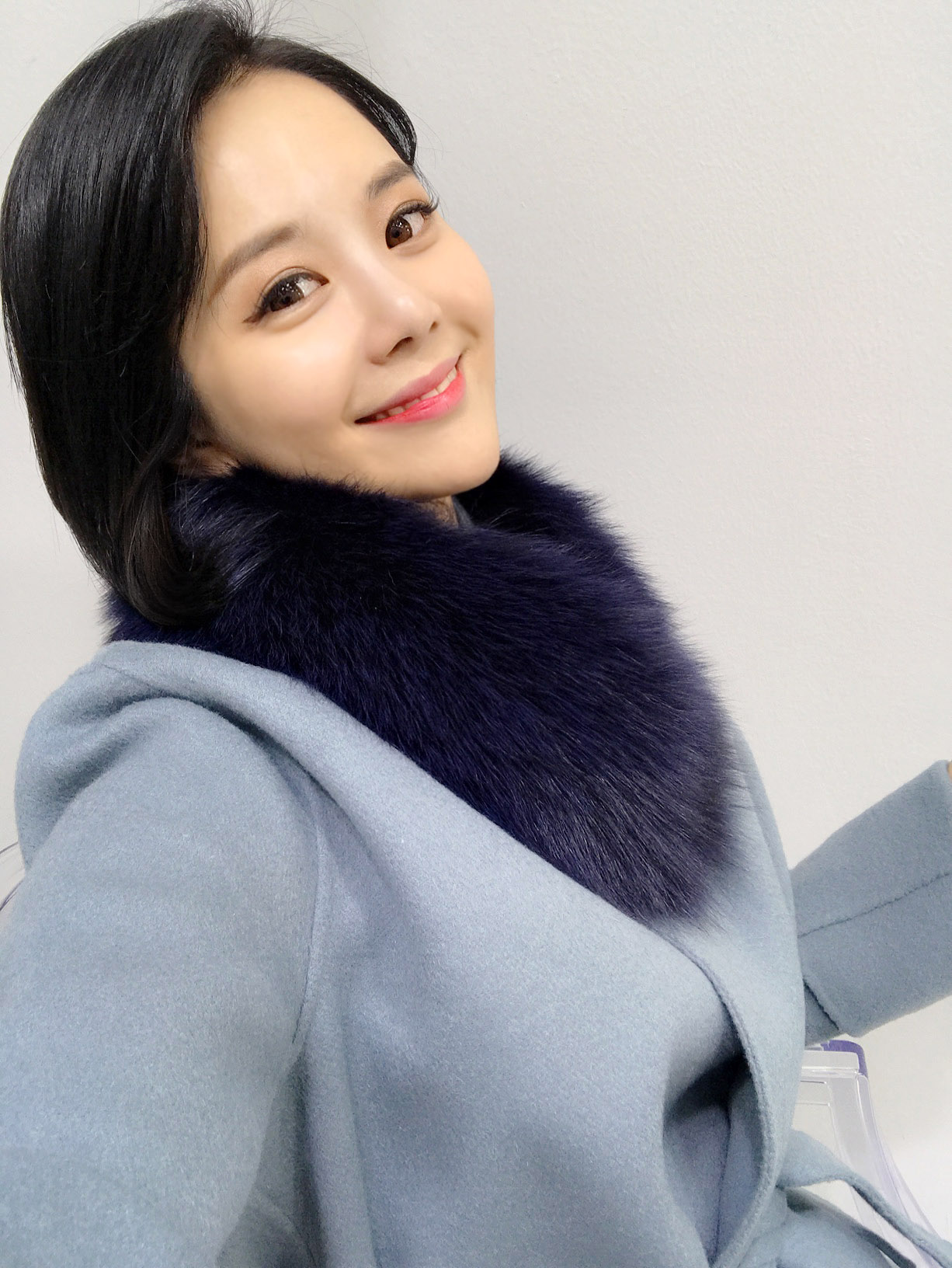 Free Shipping Premium Saga Fox Real Puff Muffler U