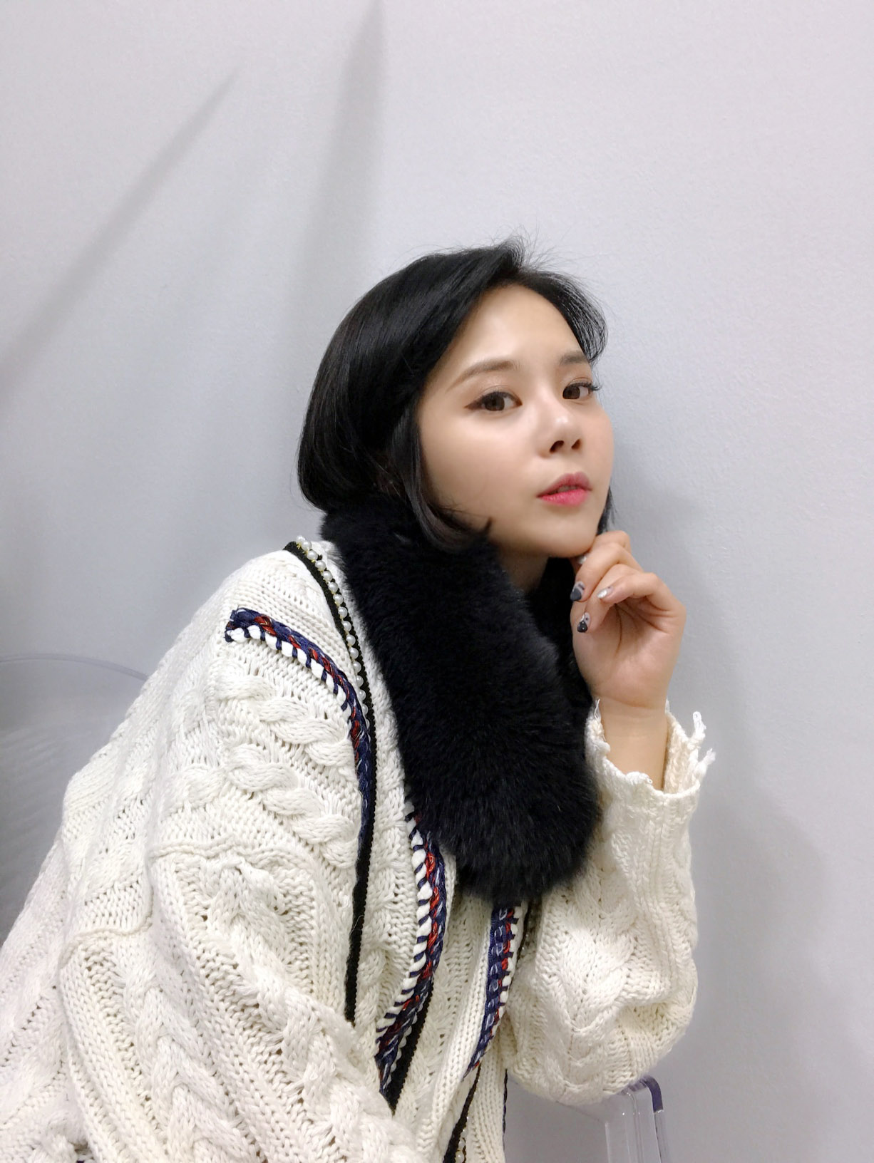 Free Shipping Premium Saga Fox Real Puff Muffler U