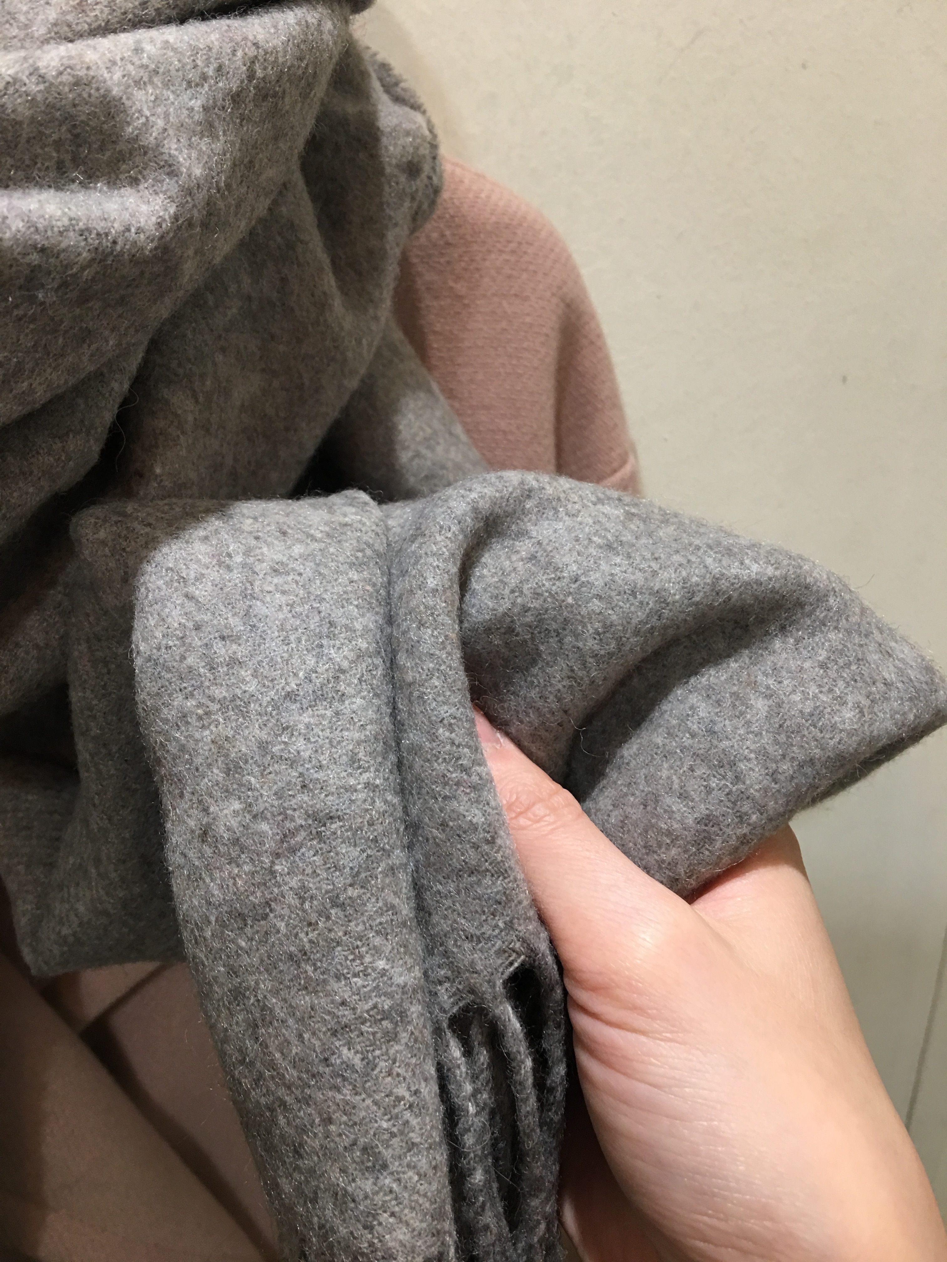 Akeuniverse scarf 5color Virgin Wool Winter Daily 