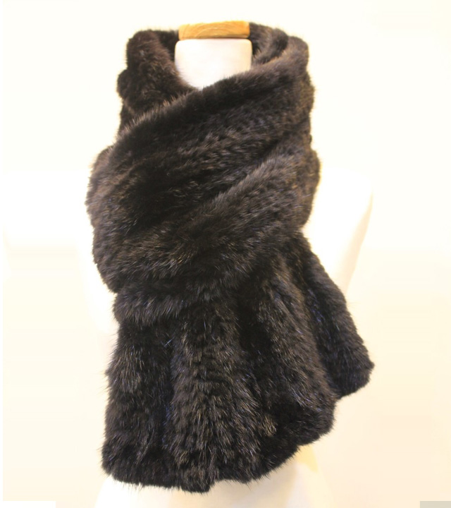 Mink muffler coat fur specialty department store b