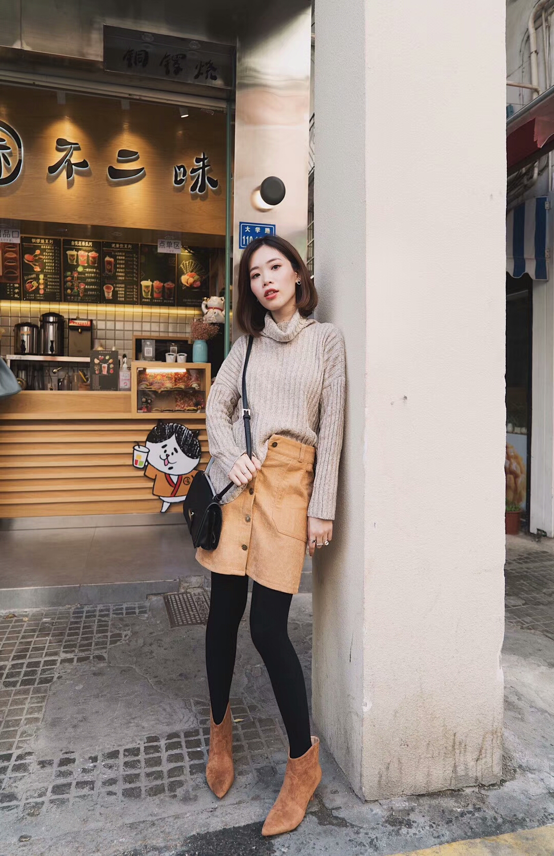 Basic Stiletto Suede Angle Boots 30 Women Winter A