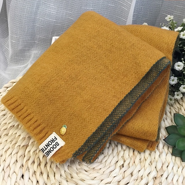 Simple unisex moxibustion Daily Simple Muffler Thi