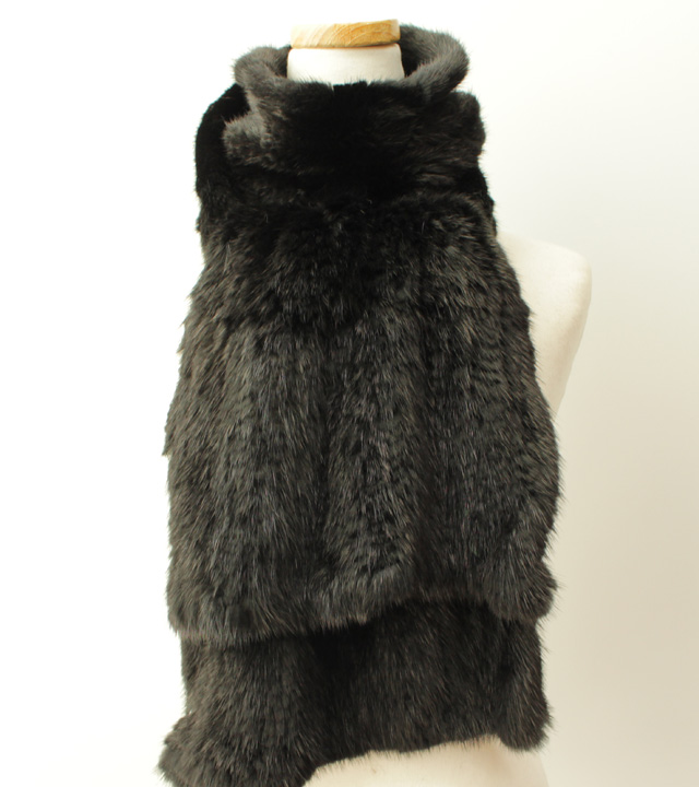 Mink muffler coat fur specialty department store b