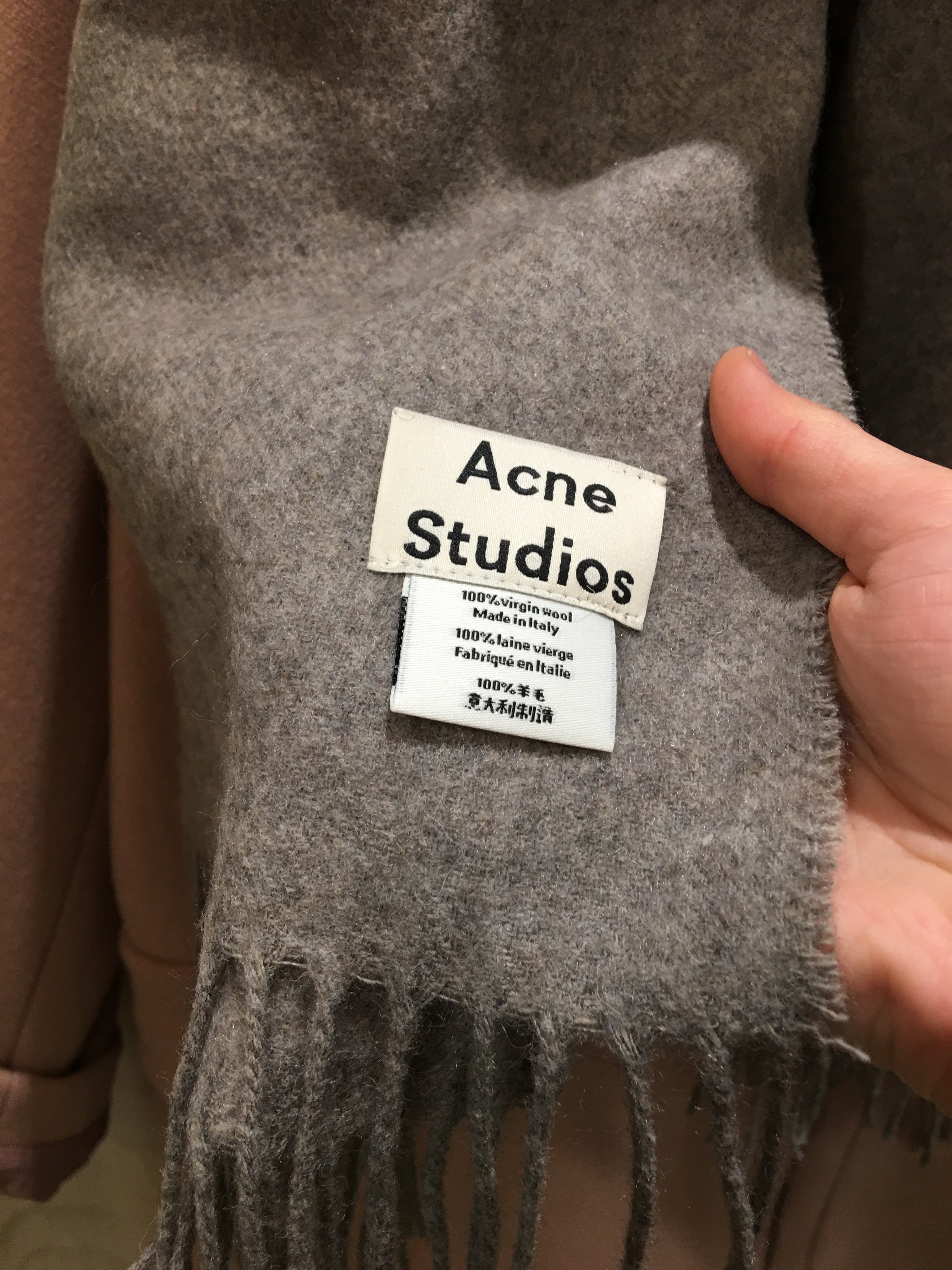 Akeuniverse scarf 5color Virgin Wool Winter Daily 