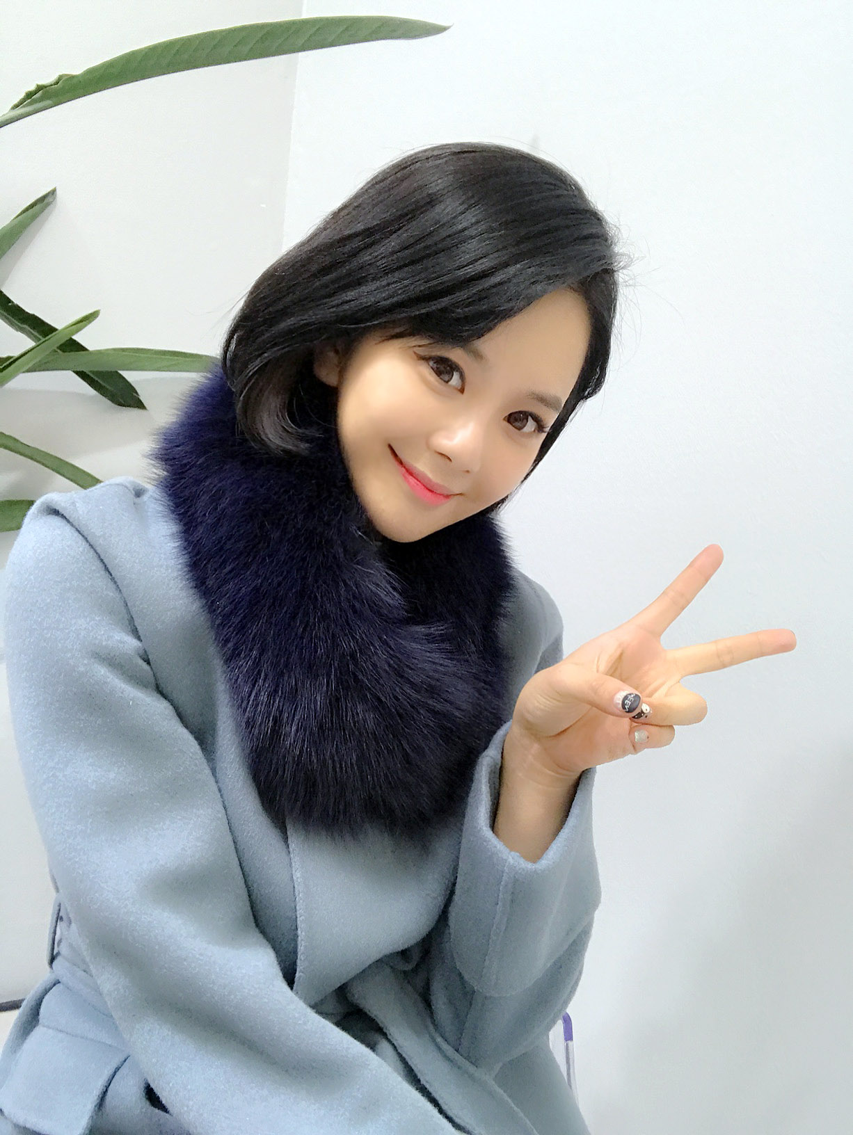 Free Shipping Premium Saga Fox Real Puff Muffler U