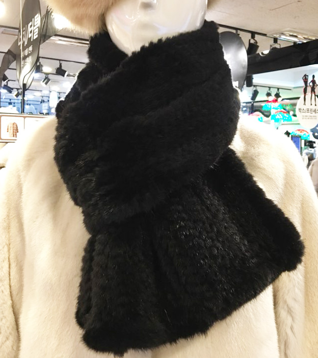 Mink muffler coat fur specialty department store b