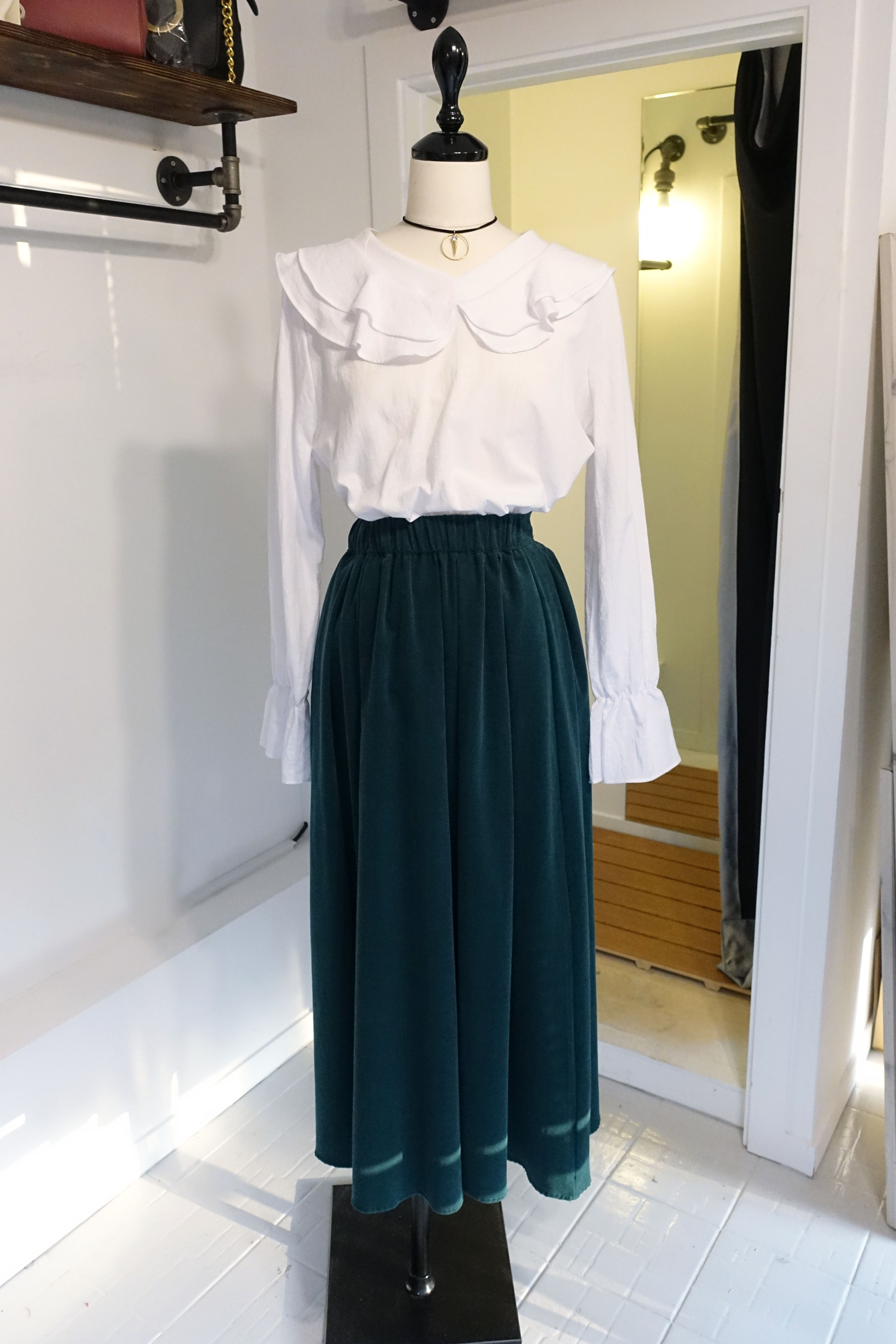 Long skirt banding skirt women