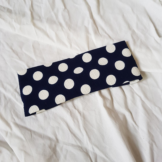 Hair Accessories Ribbon Dot Hair Band Women's H