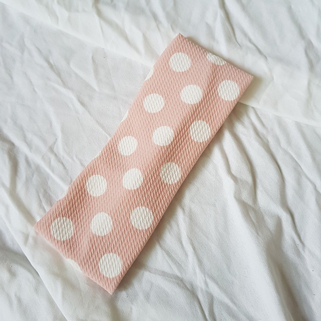 Hair Accessories Ribbon Dot Hair Band Women's H