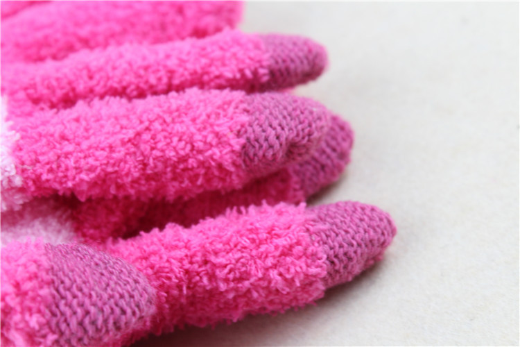 Cell phone touch gloves character rabbit gift warm