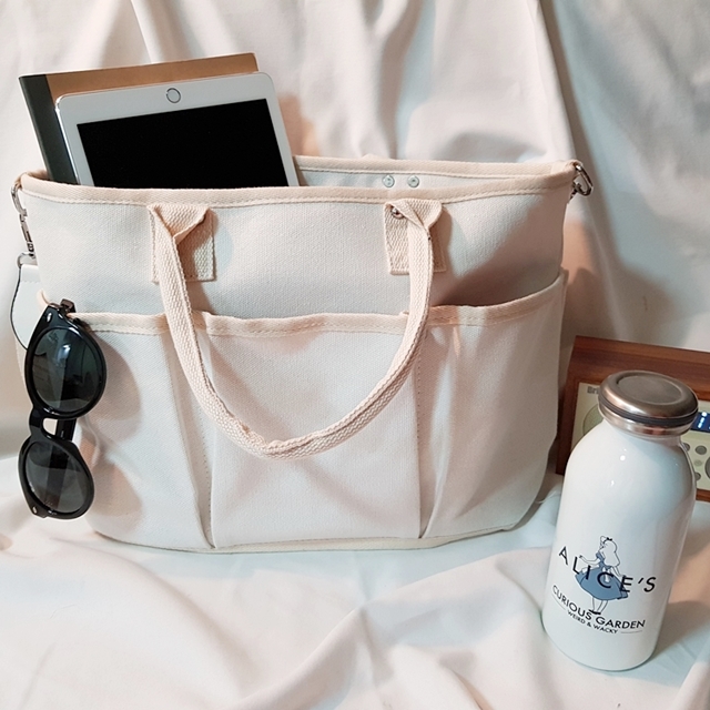 Tumbler Back Zipper Cross Eco Bag 1color Pretty Pl