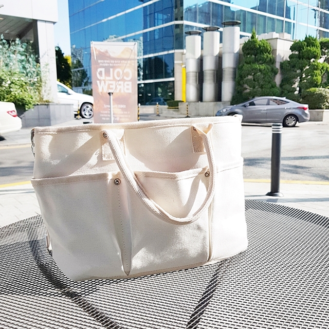 Tumbler Back Zipper Cross Eco Bag 1color Pretty Pl