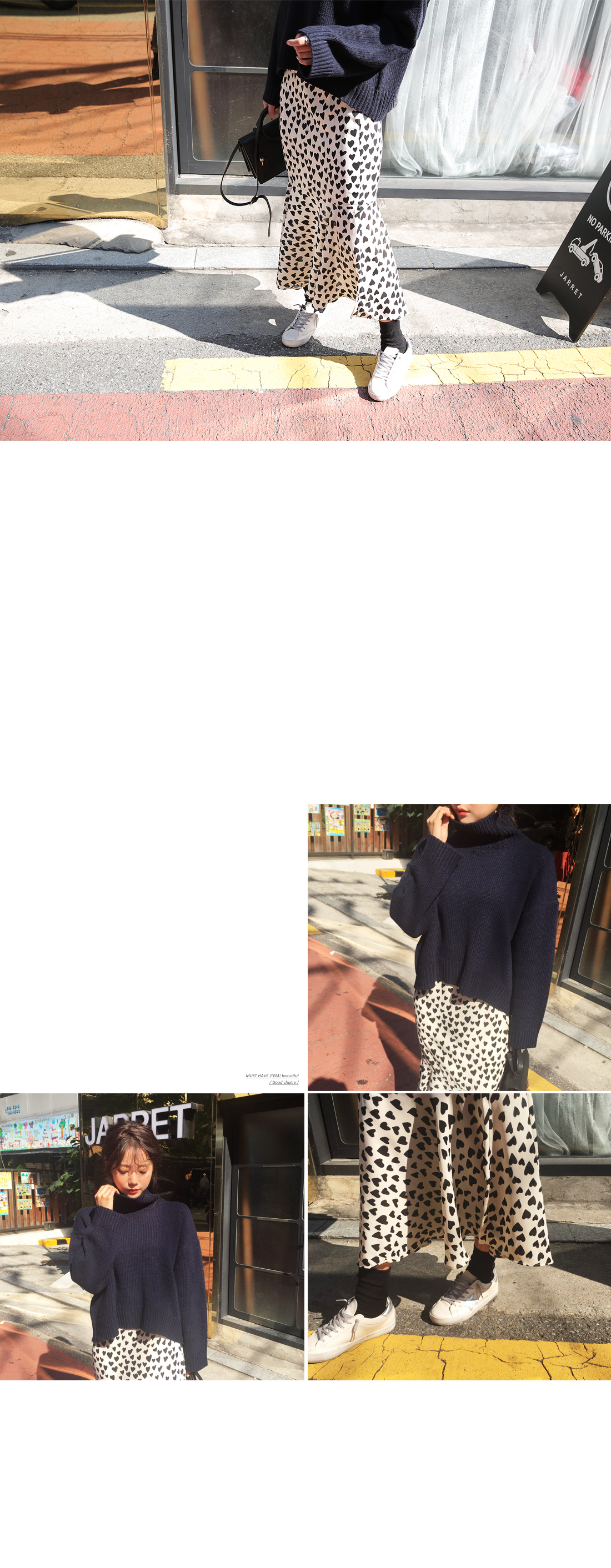 Love temperature Long Heart Ruffle skirt 20 lender