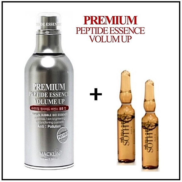 Macklin Genuine Premium Peptide Essence Volume Up 