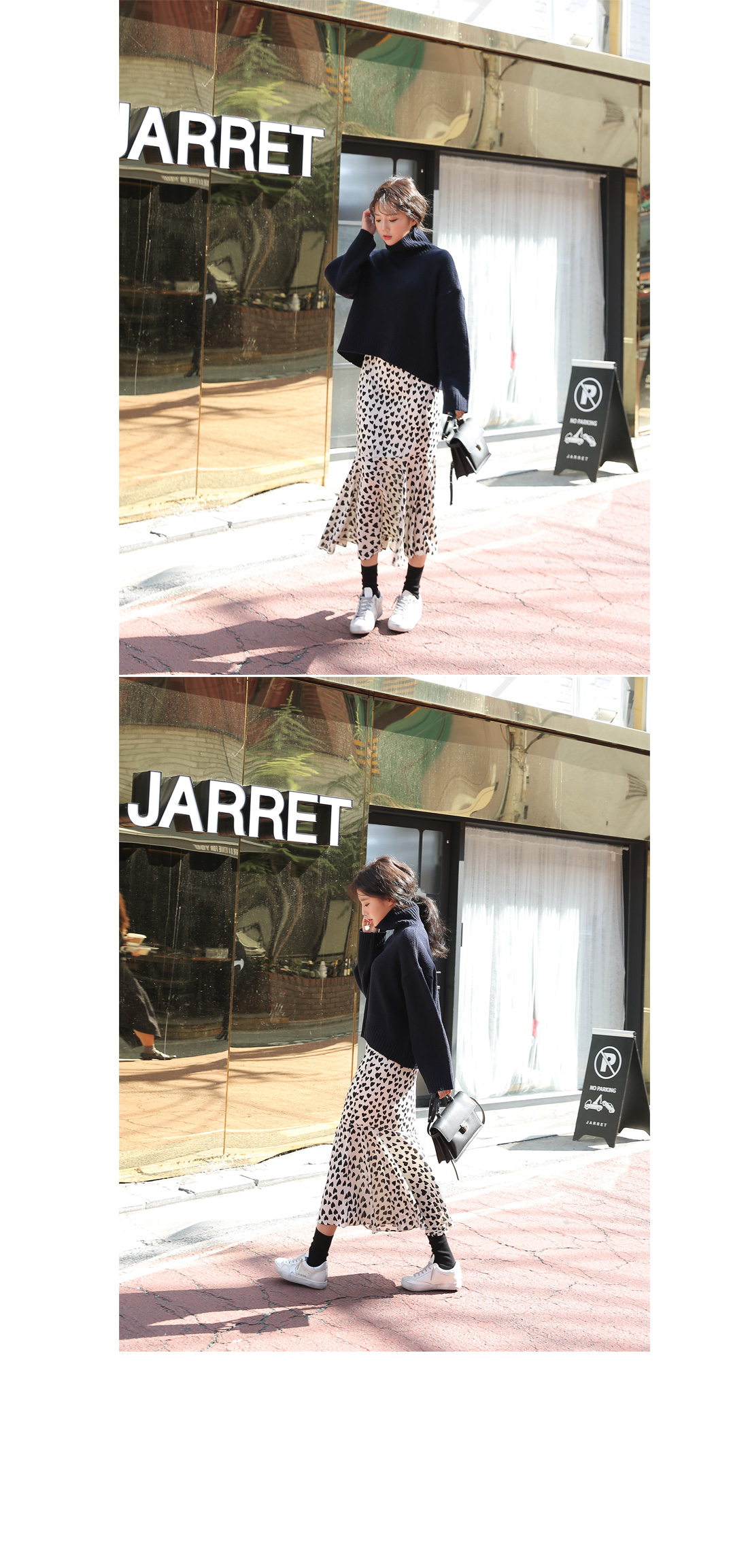 Love temperature Long Heart Ruffle skirt 20 lender