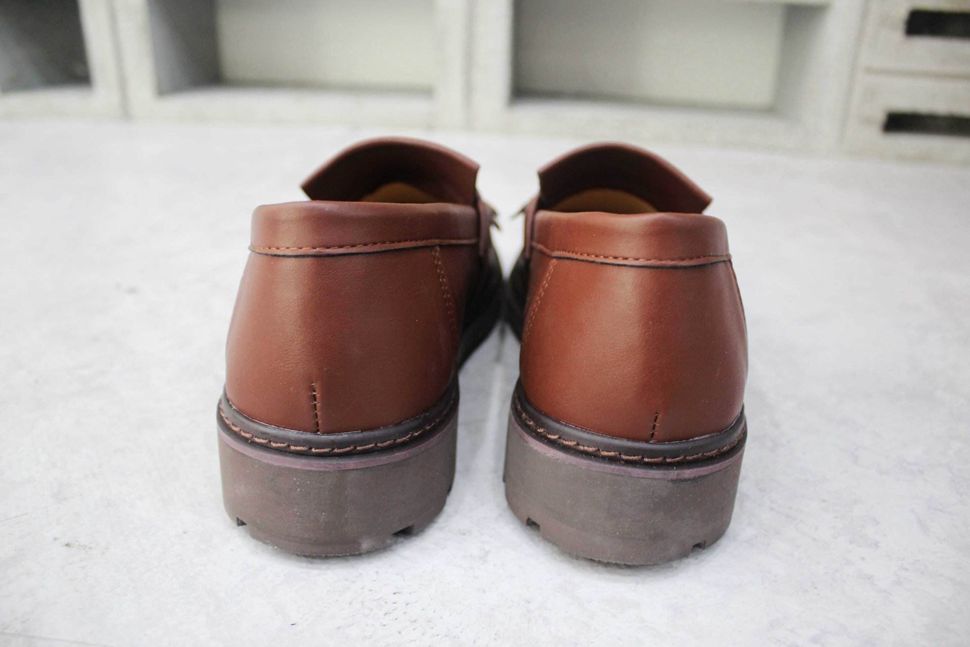 4.5cm Basic height-high loafers Black Brown men