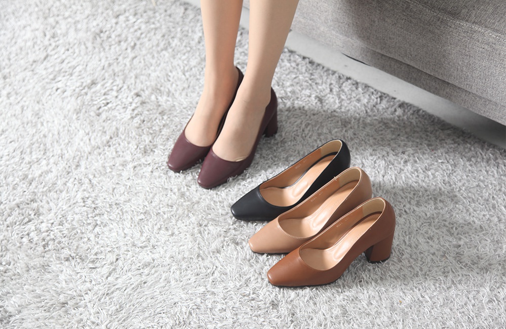 Middle-Heel Pumps 20 Comfortable Shoes Women Fits 