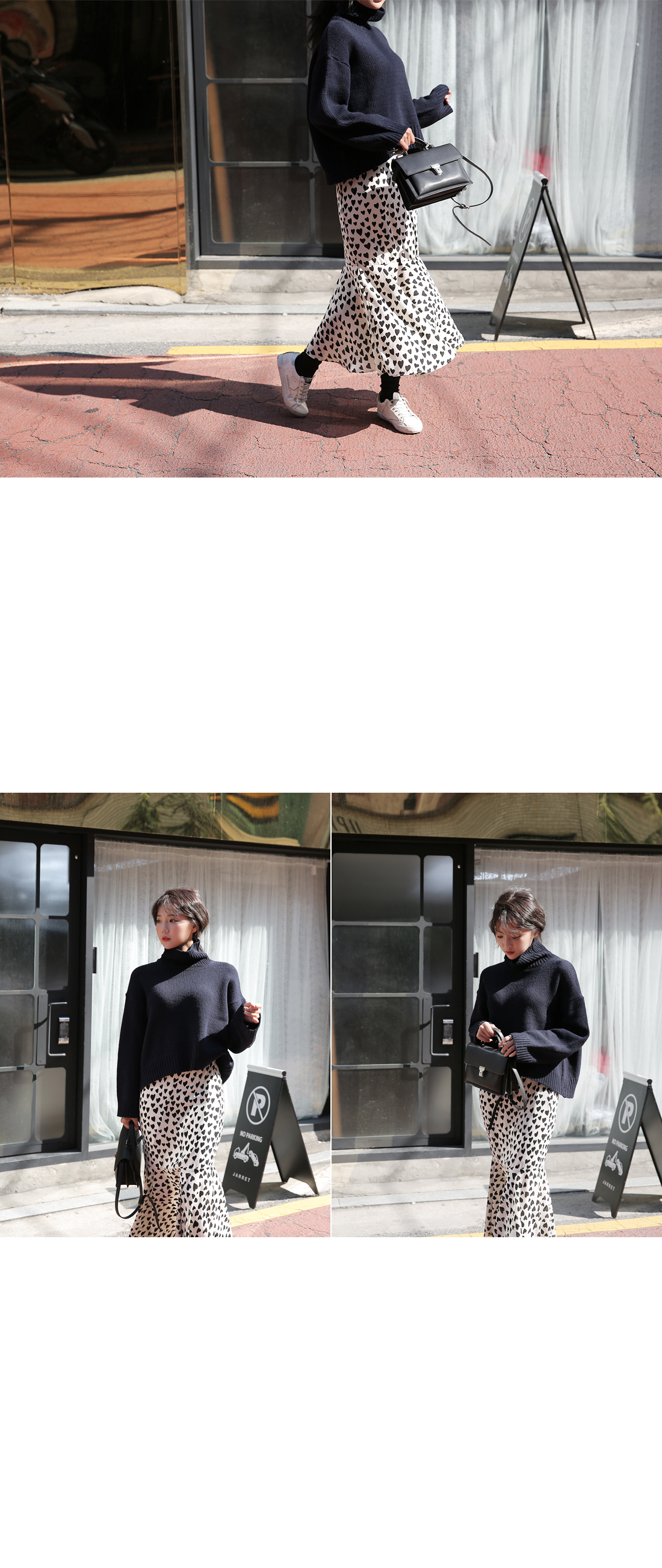 Love temperature Long Heart Ruffle skirt 20 lender