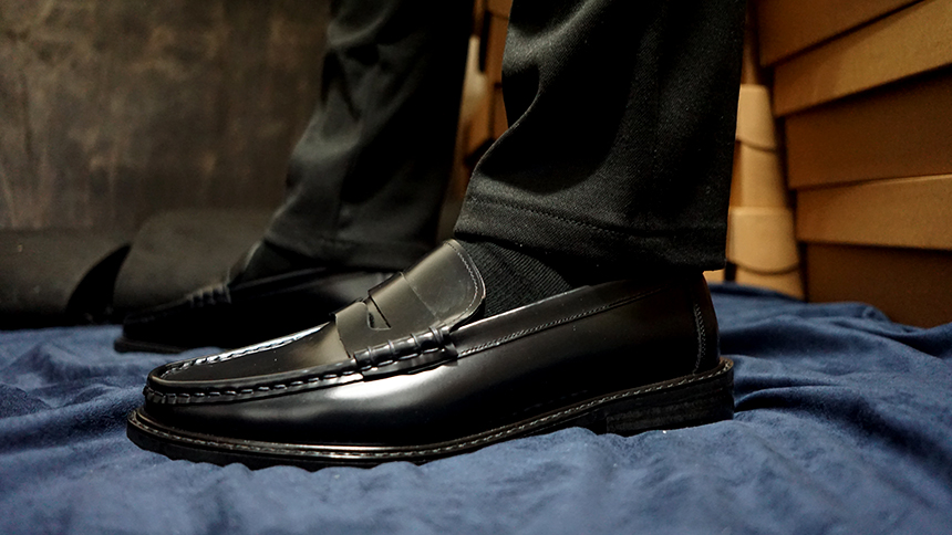 Shootable premier custom leather cowhide penny loa