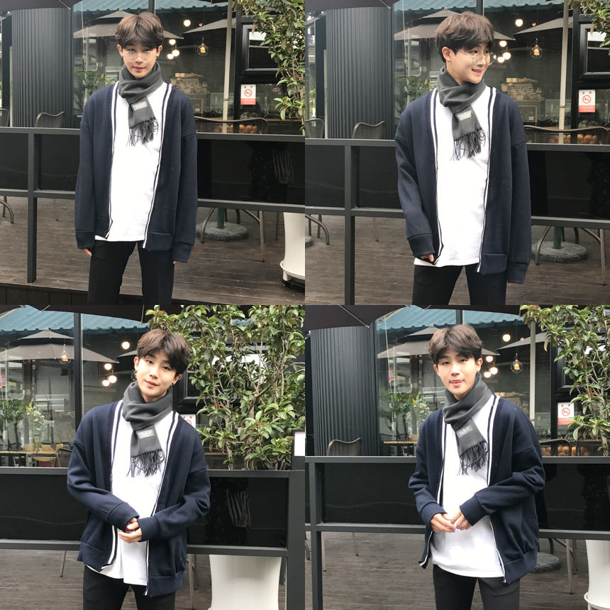 Sissom Unisex Haim Shawl Man Muffler Cody Cashmere