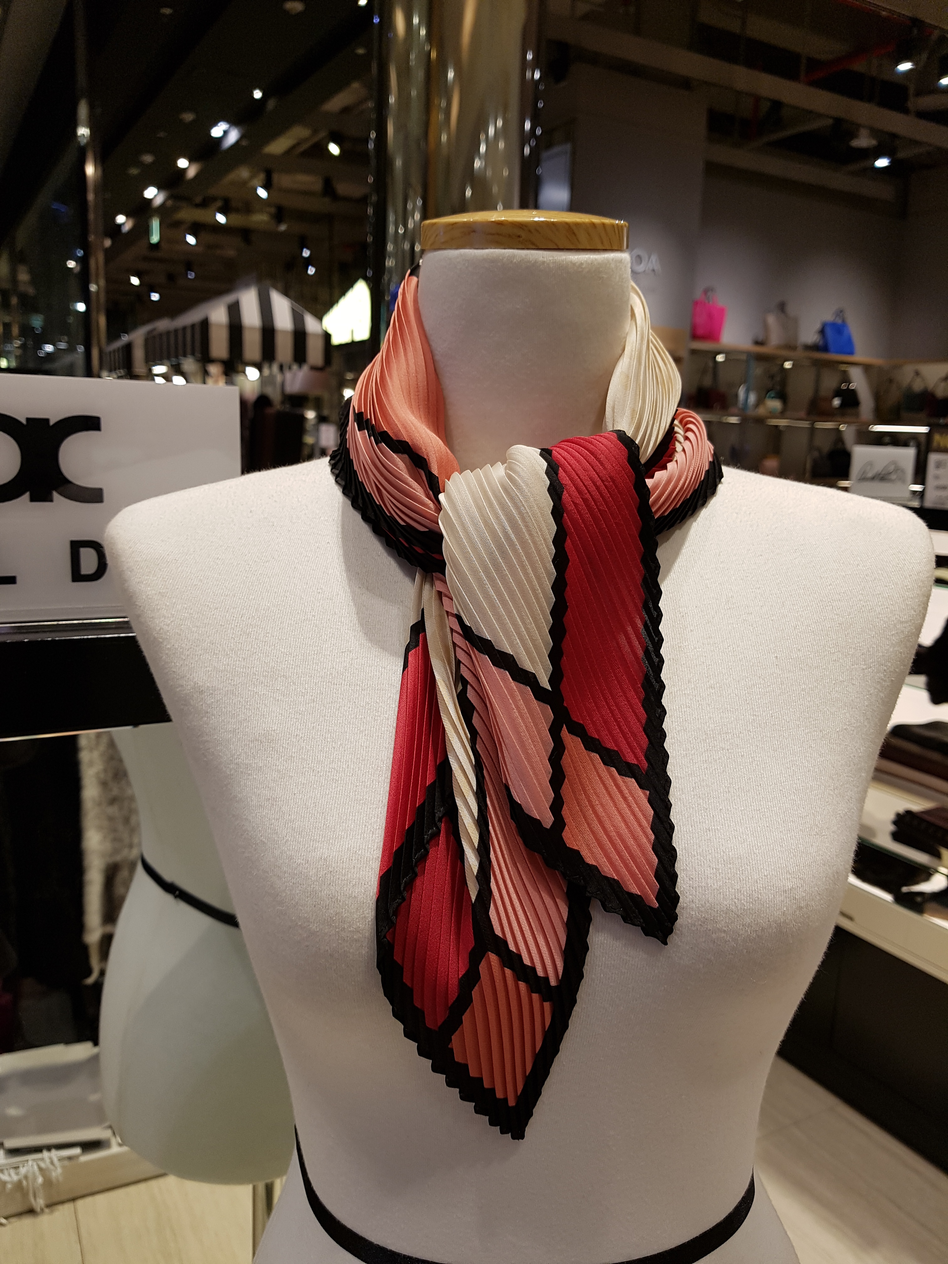 Aladdin Shirt wrinkle scarf ALSA 7114