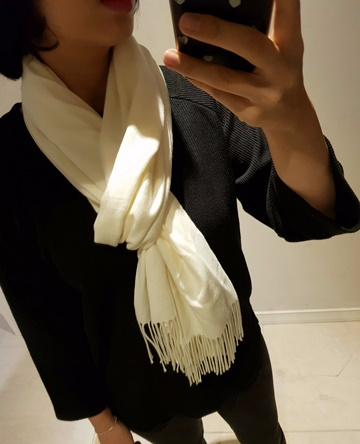 Cashmere 8-color muffler Autumn Winter Simple shaw