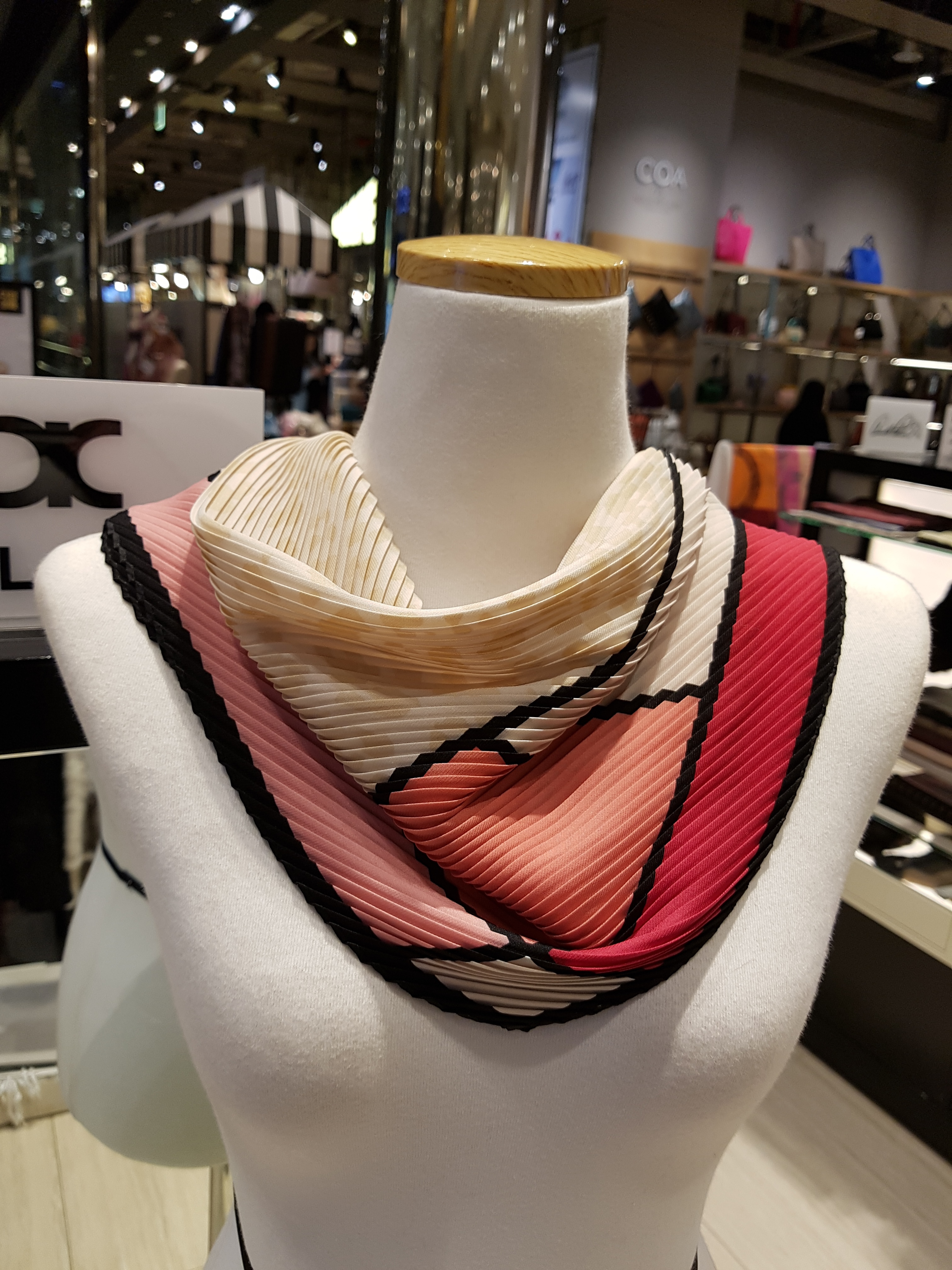 Aladdin Shirt wrinkle scarf ALSA 7114