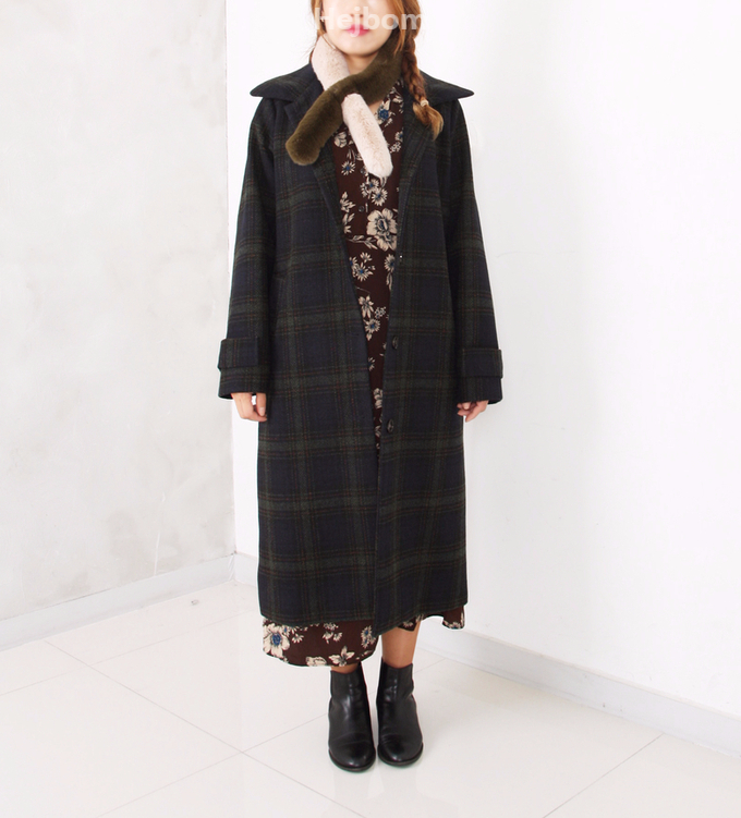 Petite Fake color scarf 7color muffler mini eco-fr