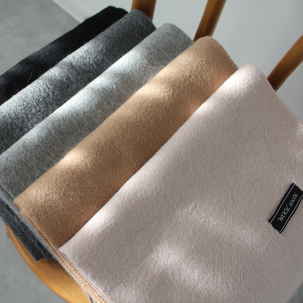 100% muffler 5color wool 100 acne wool shawl woman