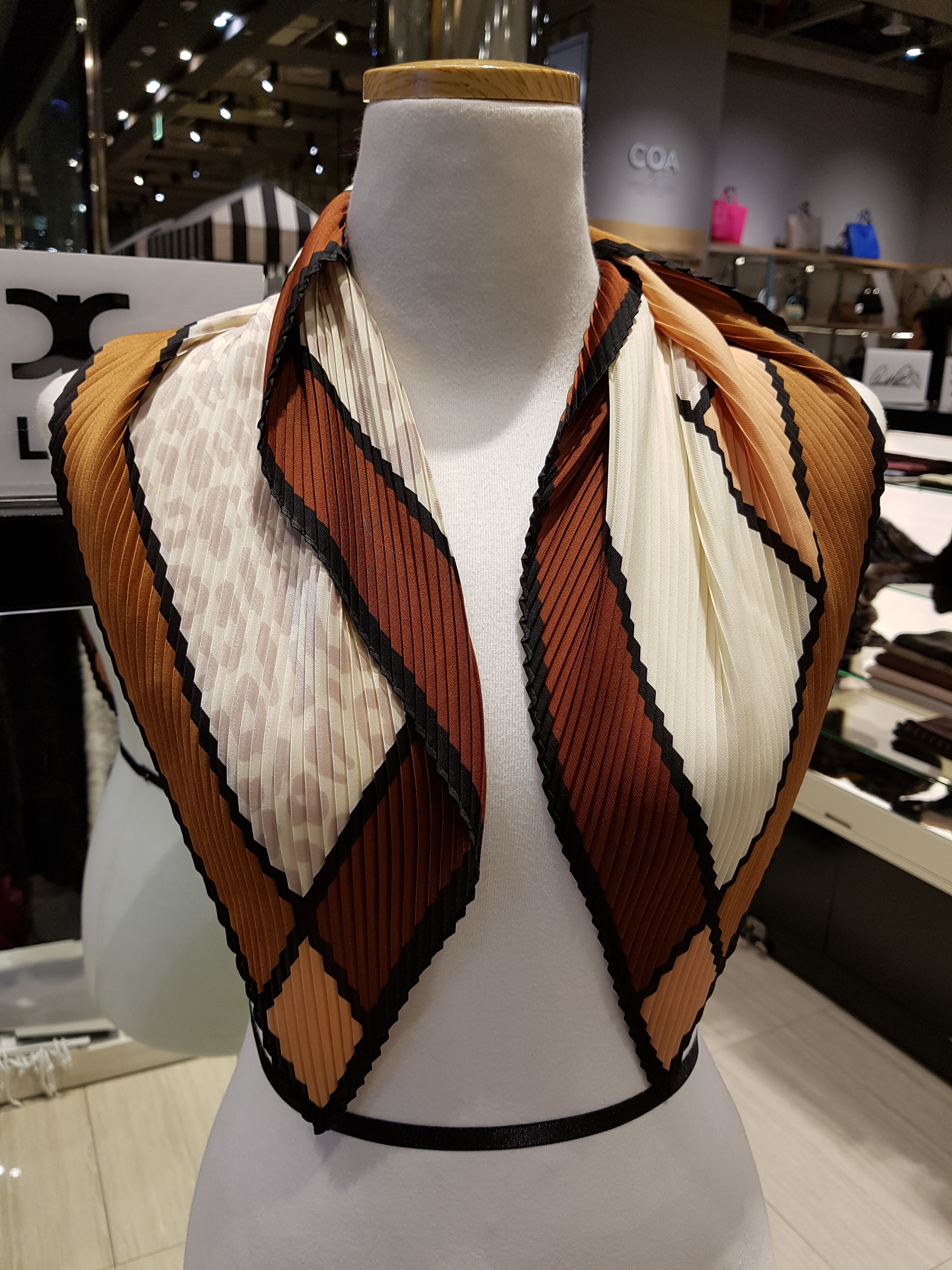 Aladdin Shirt wrinkle scarf ALSA 7114