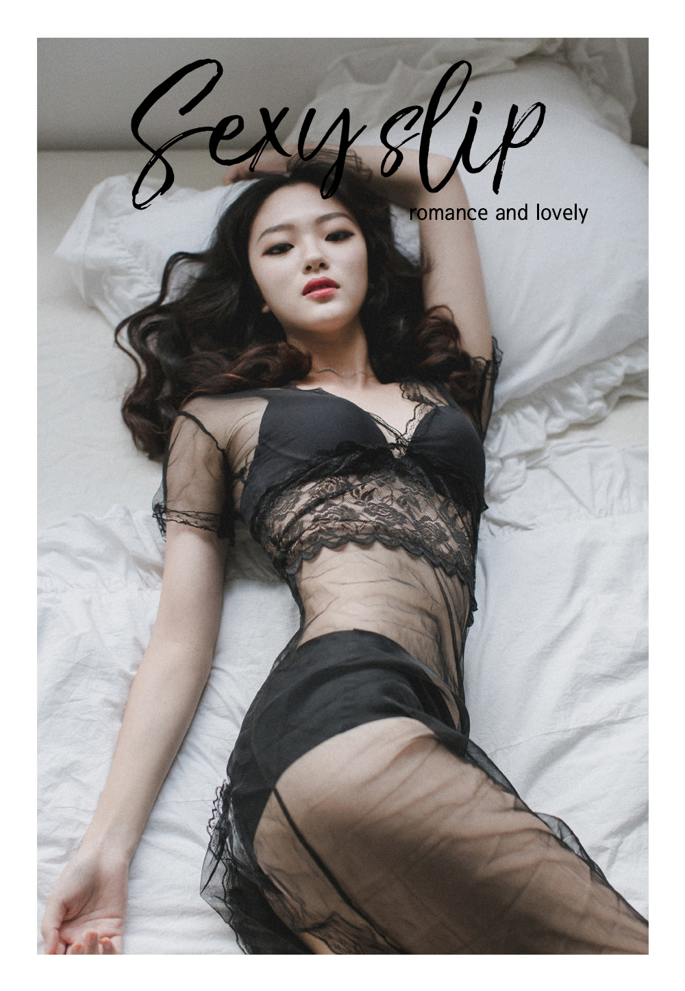 Sexy Lingerie Wellness Long Sleeping Underwear Set