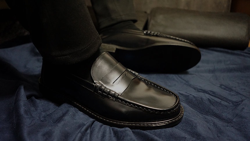 Shootable premier custom leather cowhide penny loa