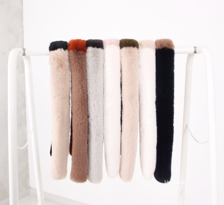 Petite Fake color scarf 7color muffler mini eco-fr