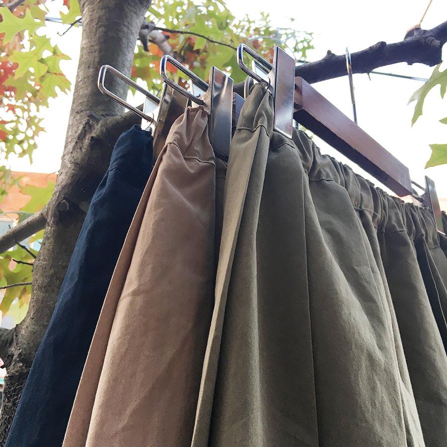 Vivegir Fall Winter Pleated Bohemian Skirt Navy, B