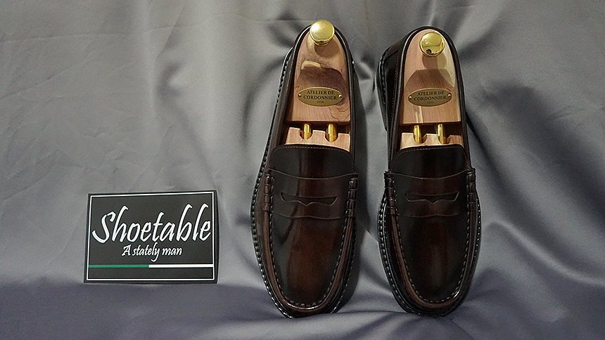 Shootable premier custom leather cowhide penny loa