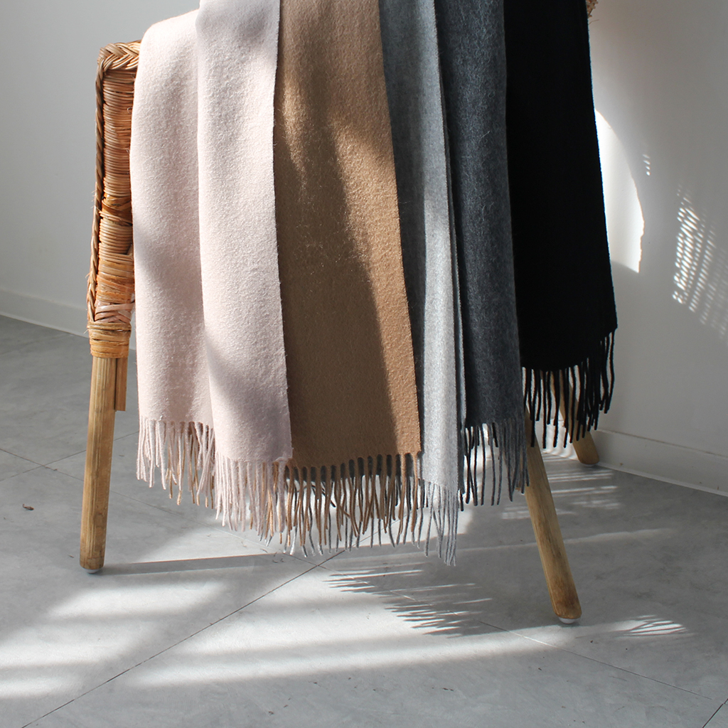 100% muffler 5color wool 100 acne wool shawl woman