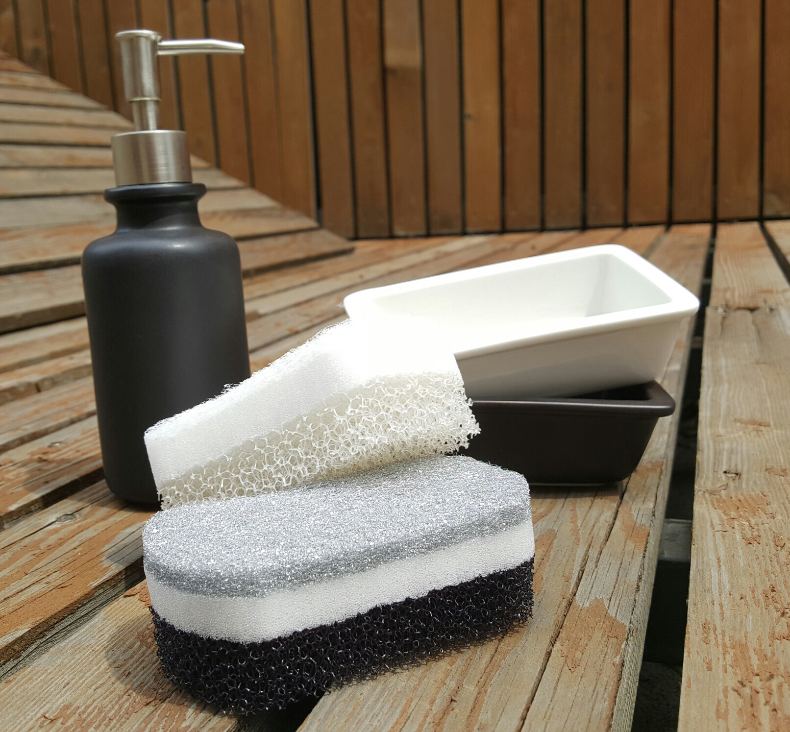 Scrubber Dish Washing Japan Smart Home Triple Spoo