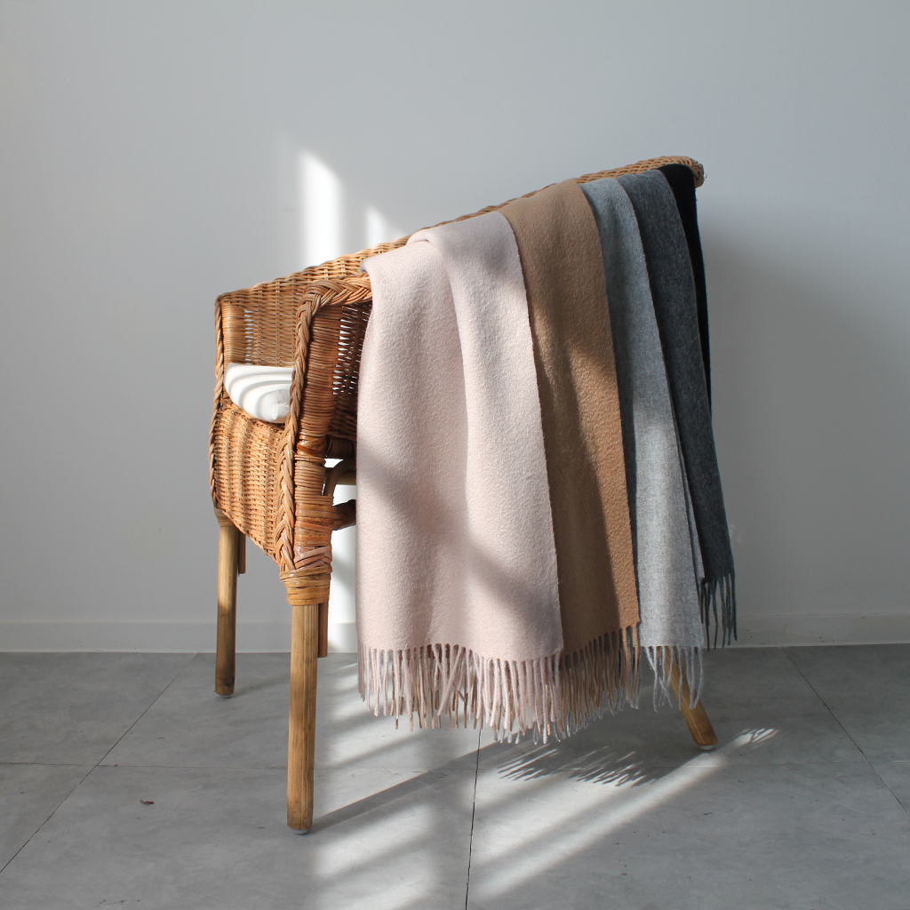 100% muffler 5color wool 100 acne wool shawl woman