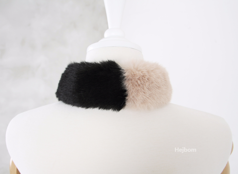 Petite Fake color scarf 7color muffler mini eco-fr