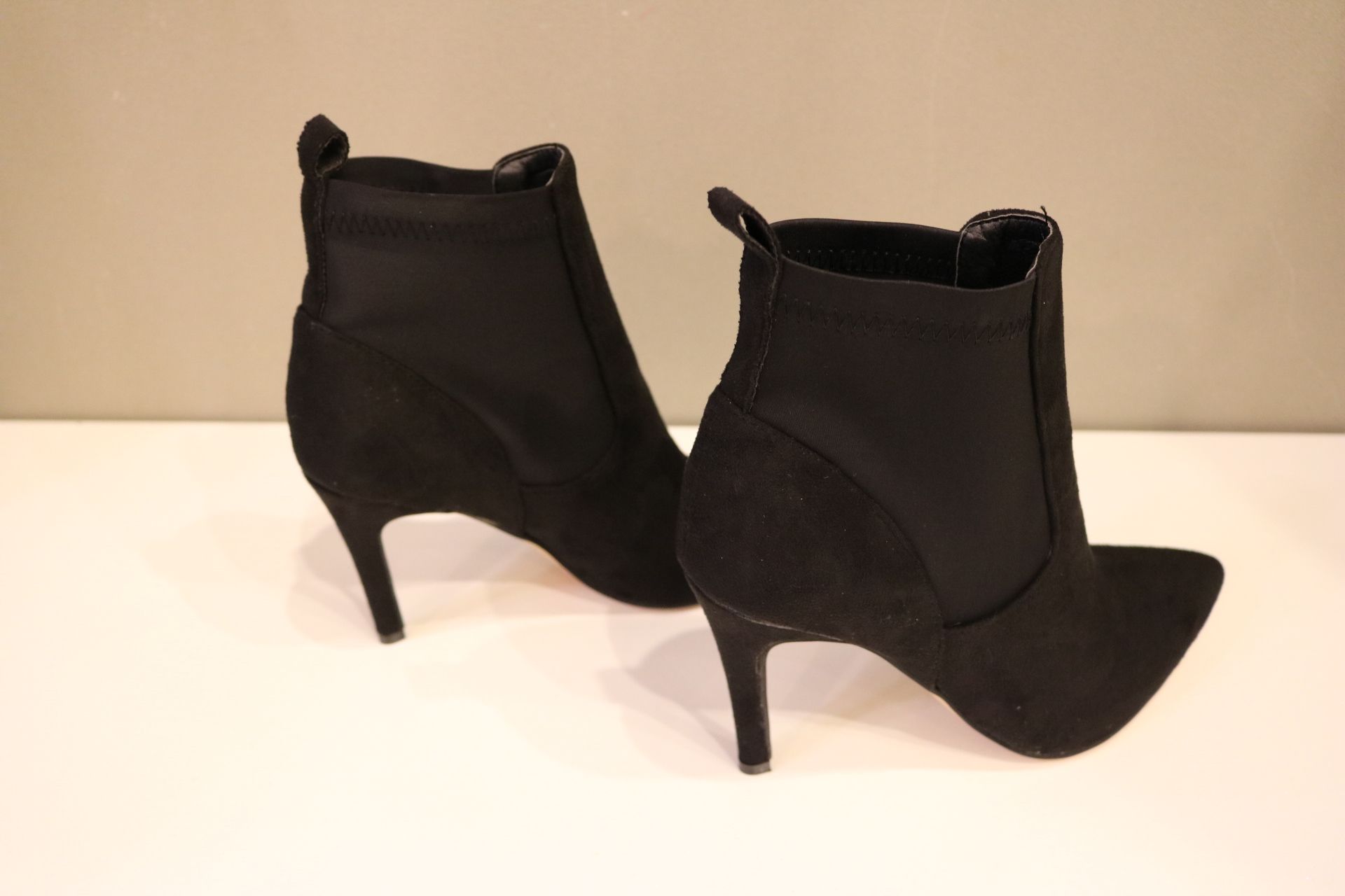 Suede Bending Angle Boots Women's Casual Long F