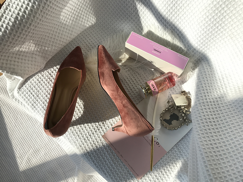Velvet winter stiletto 5cm, 7cm middle heel shoes 