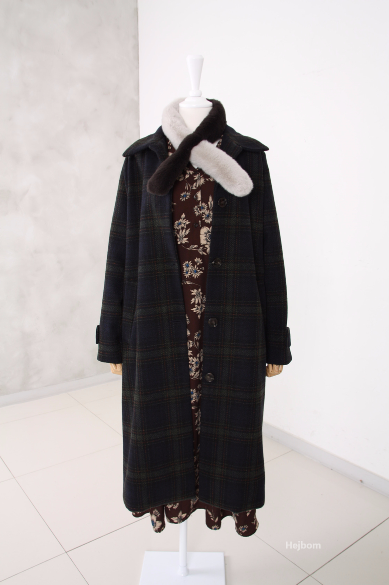 Petite Fake color scarf 7color muffler mini eco-fr