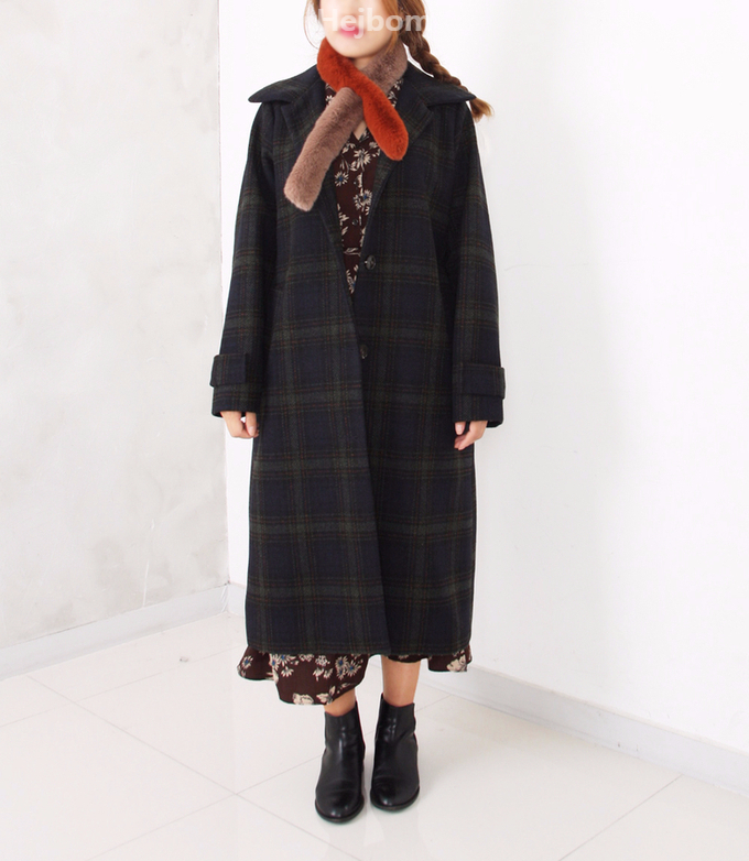 Petite Fake color scarf 7color muffler mini eco-fr