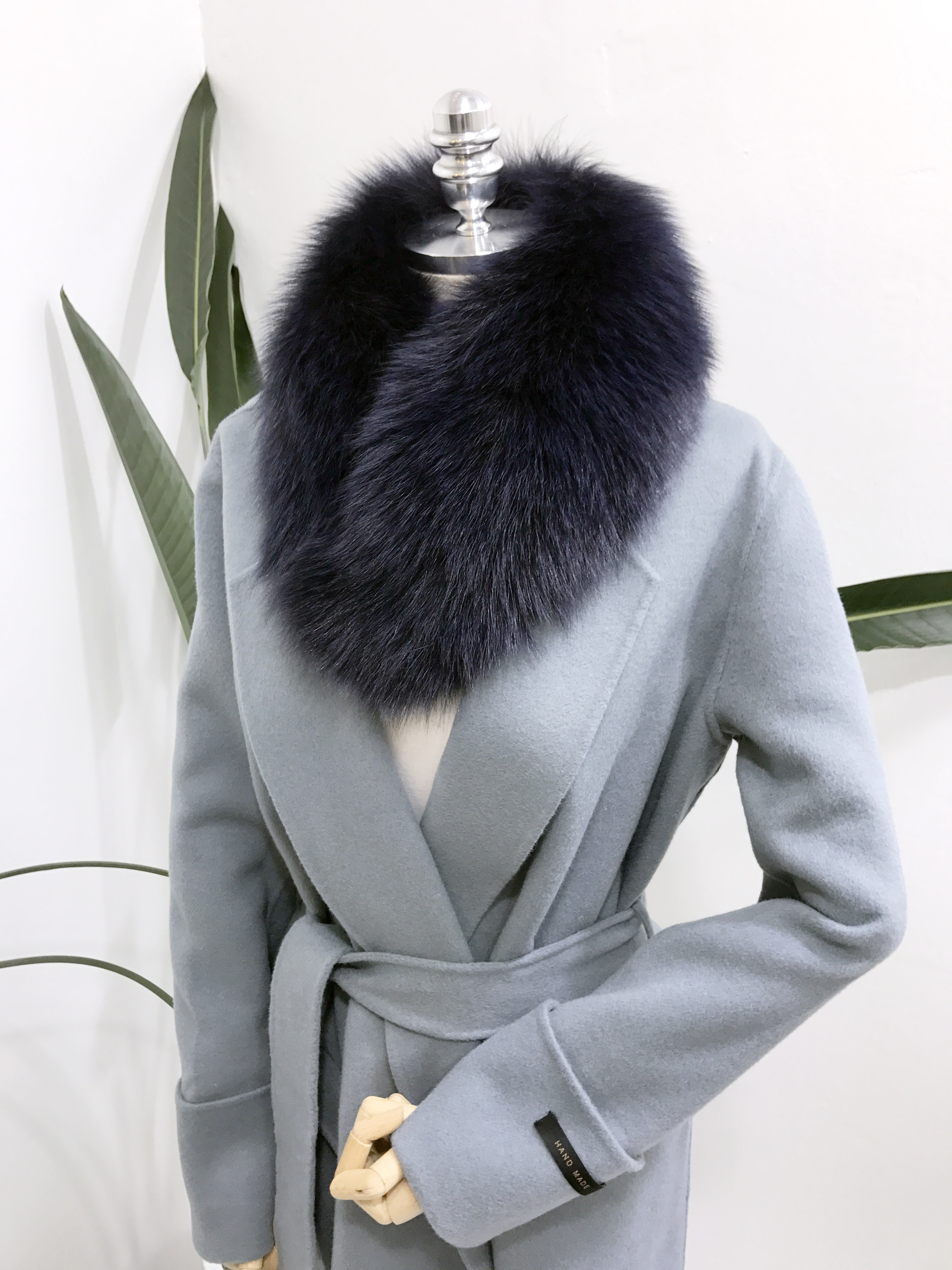 Free Shipping Premium Saga Fox Real Puff Muffler U