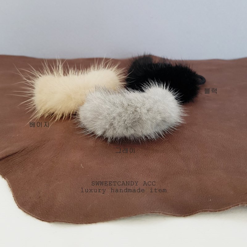 Hair Accessories Mink ponytail hair spinning style