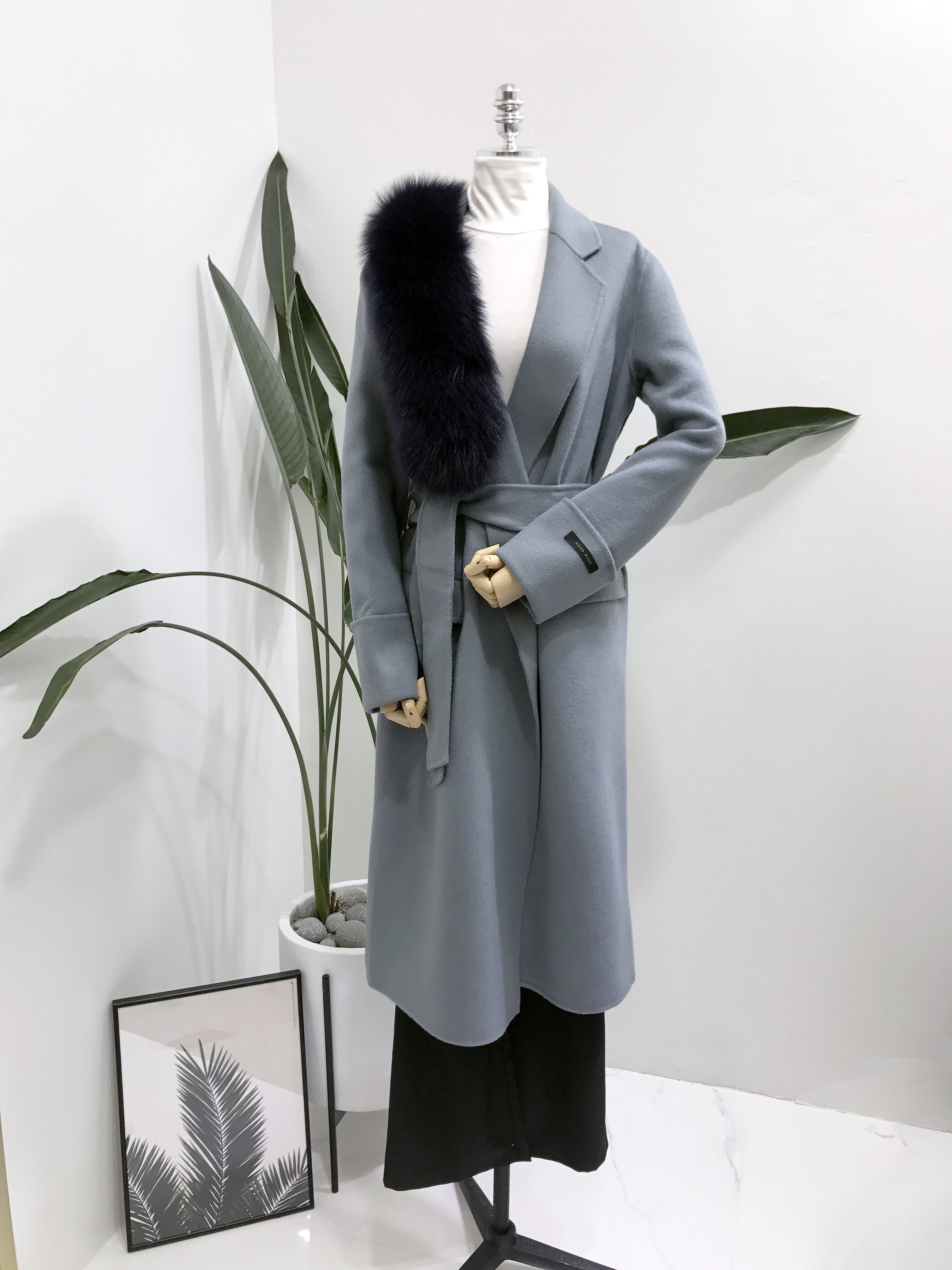 Free Shipping Premium Saga Fox Real Puff Muffler U