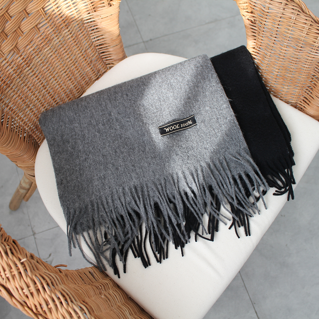 100% muffler 5color wool 100 acne wool shawl woman